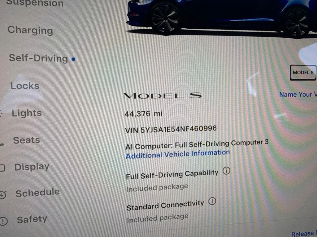 Used 2022 Blue Tesla Base image 26
