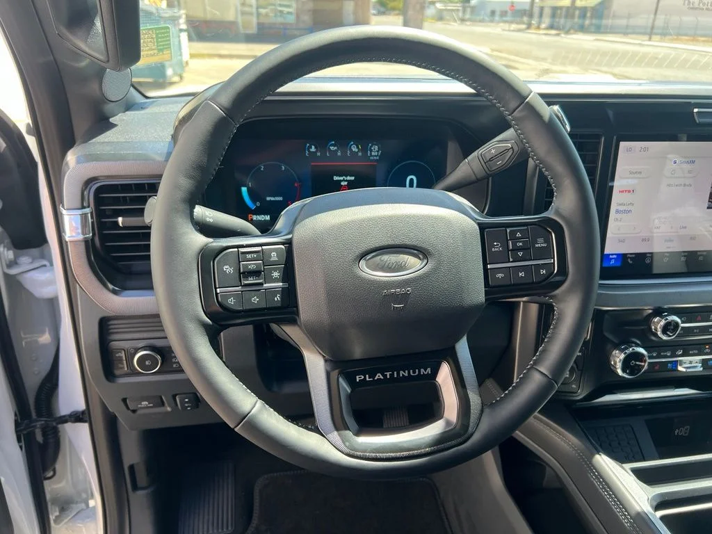 New 2026 Star White Metallic Tri-Coat Ford F-250® Platinum® image 12