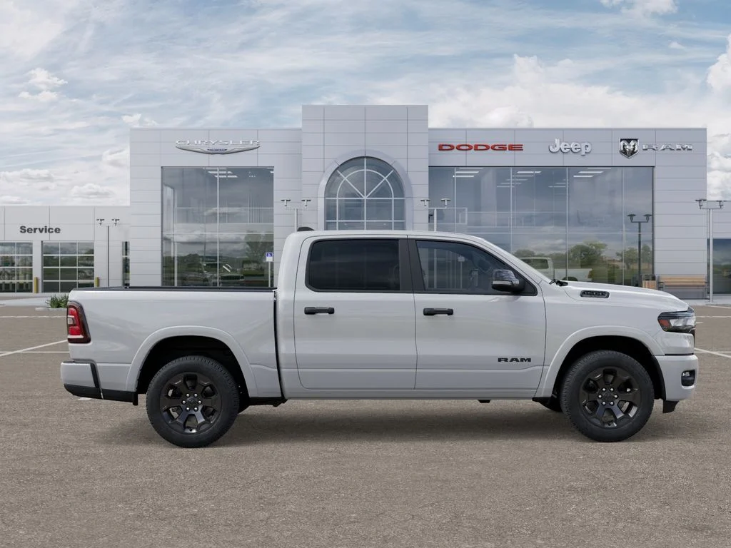New 2025 Bright White Clear-Coat Exterior Paint RAM Big Horn/Lone Star image 22