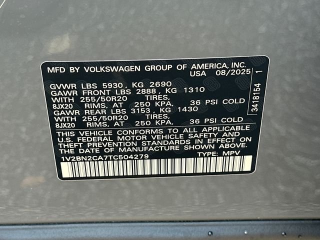 2026 Volkswagen Atlas SEL - Photo 36
