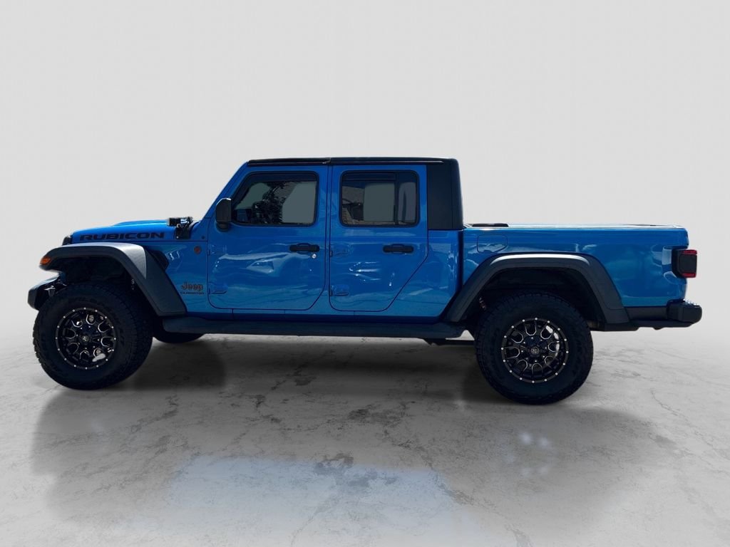 Used 2021 Blue Jeep Rubicon image 4