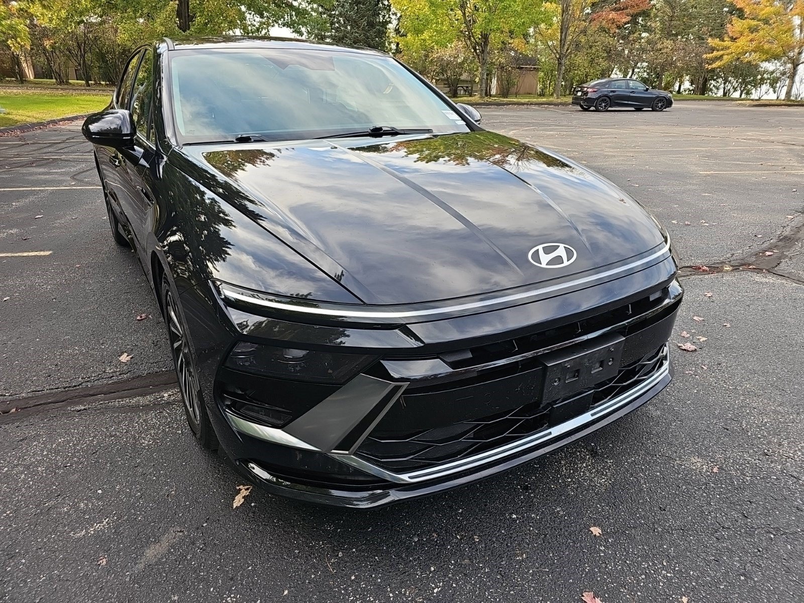 Used 2024 Carbon Blue Hyundai SEL image 7
