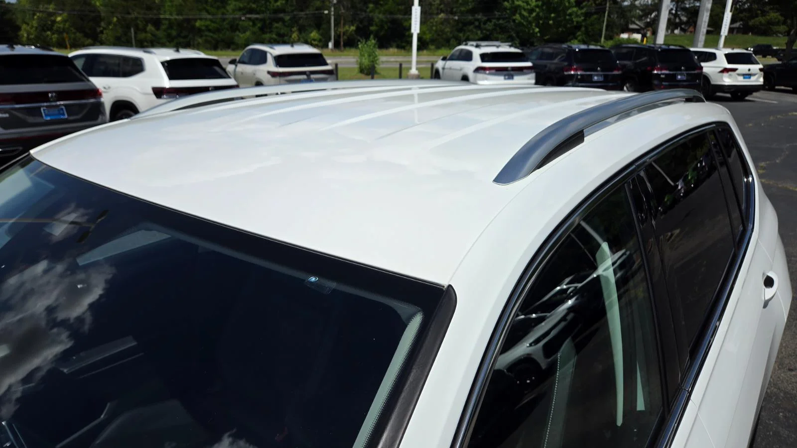 Certified Used 2024 Pure White Volkswagen SE image 11