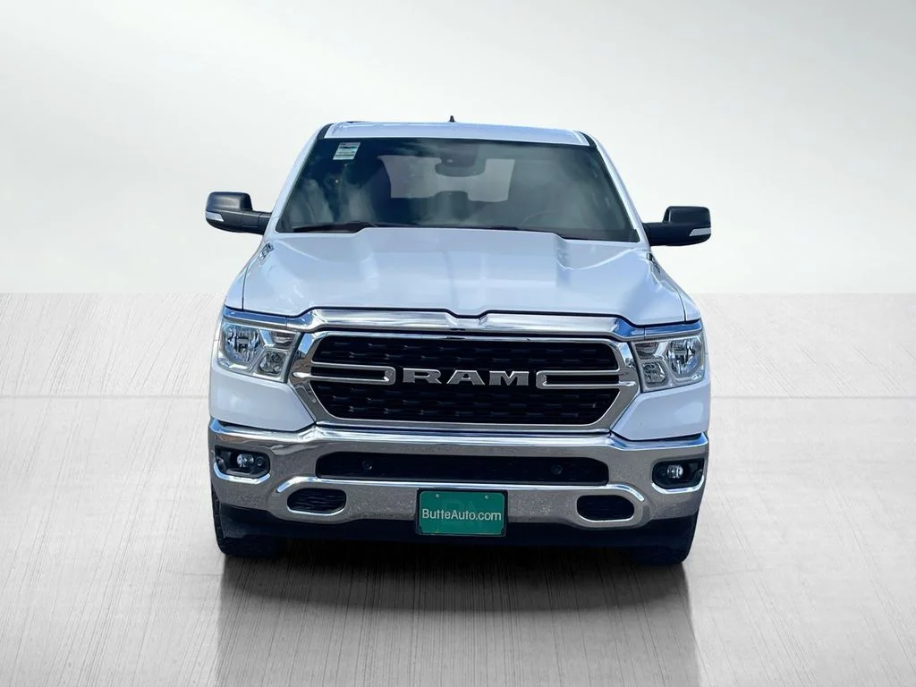 Used 2022 Bright White Clearcoat Ram Big Horn image 8
