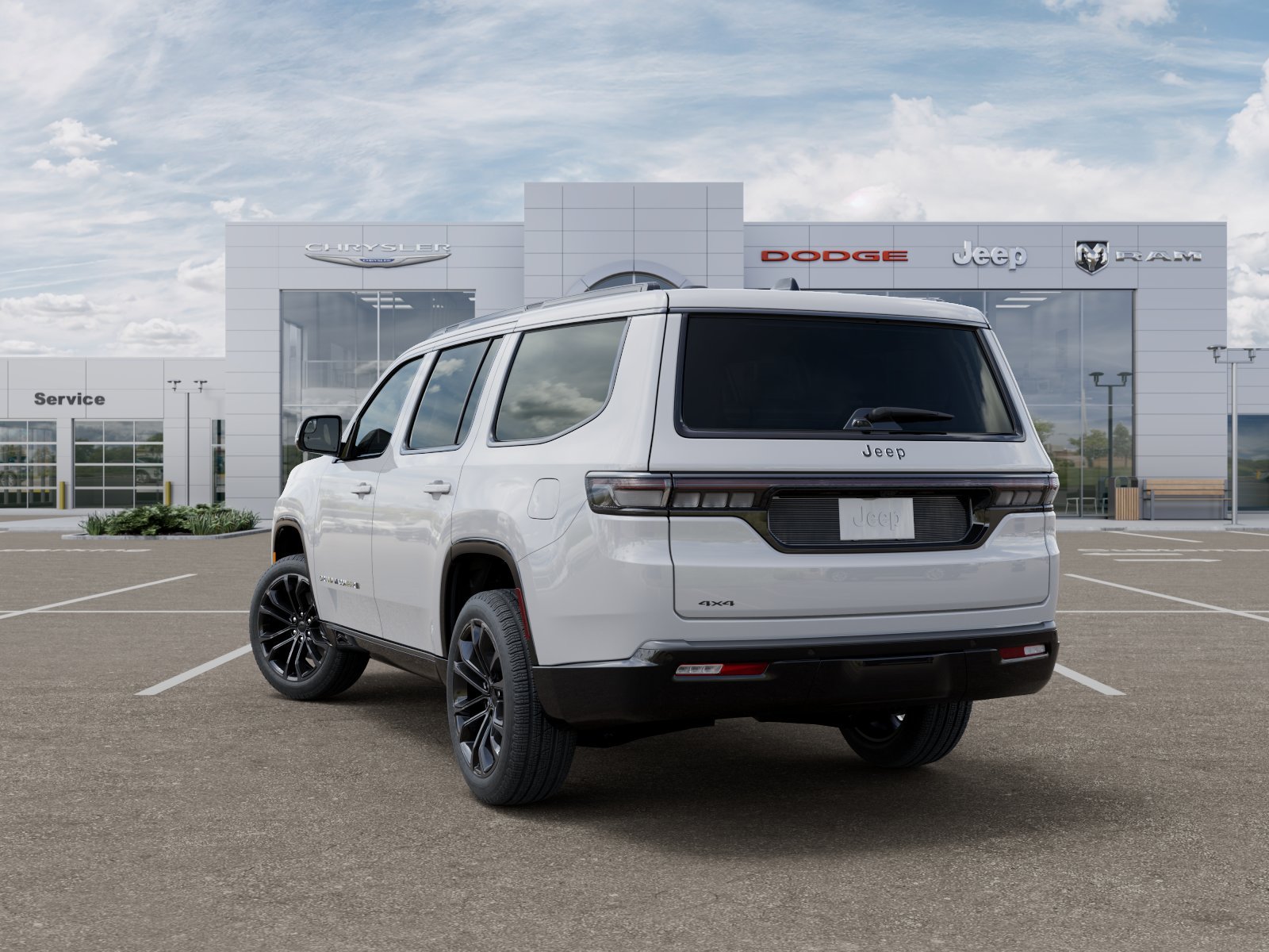 New 2026 Bright White Clear-Coat Exterior Paint Jeep Summit Reserve image 29
