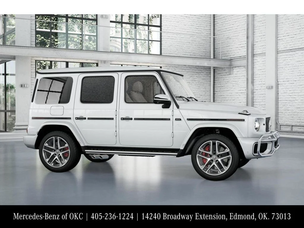New 2027 MANUFAKTUR Moonlight White Metallic Mercedes-Benz AMG® G 63 SUV image 14