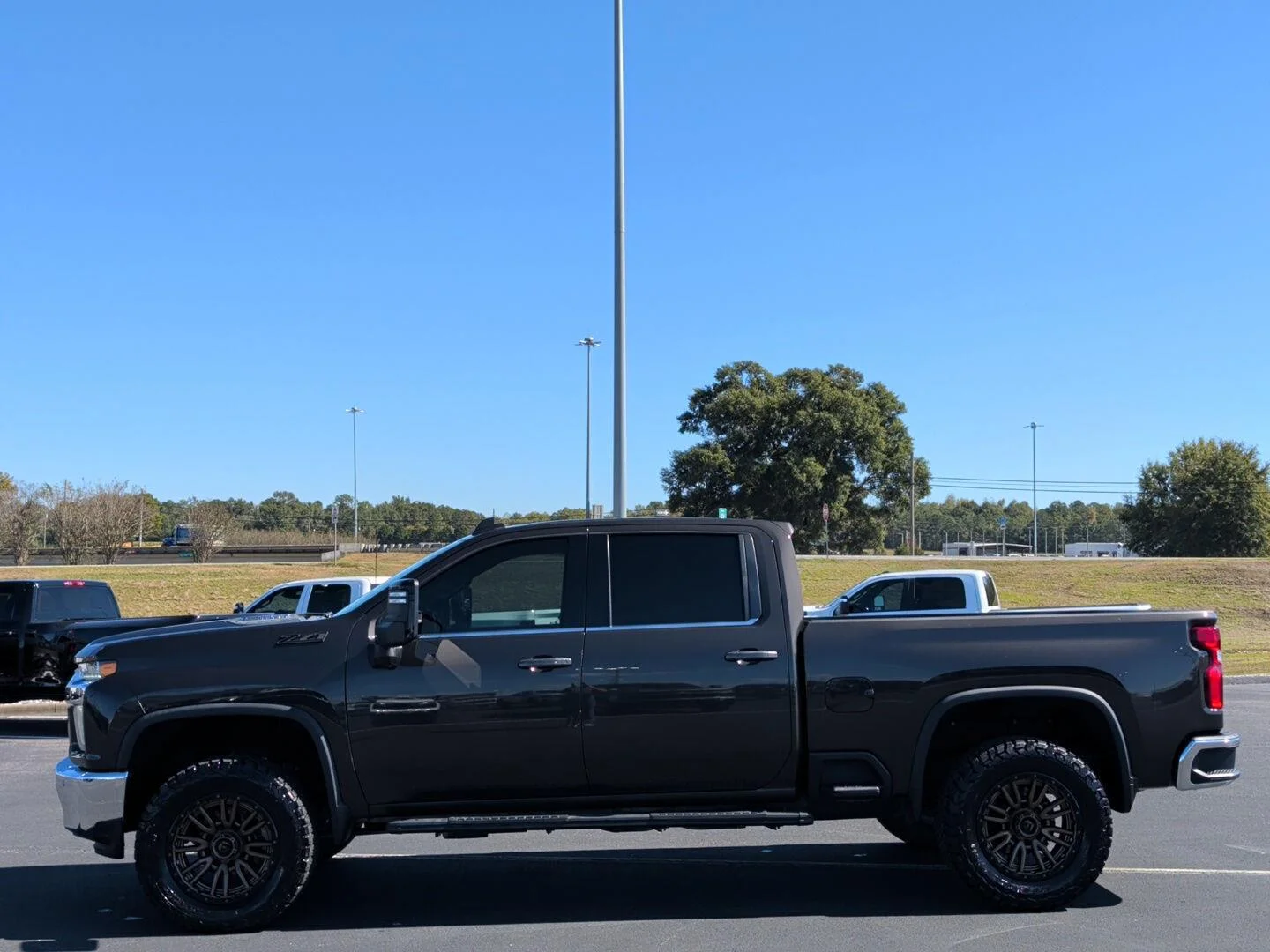 Used 2021 OXFORD BROWN METALLIC Chevrolet LTZ image 2