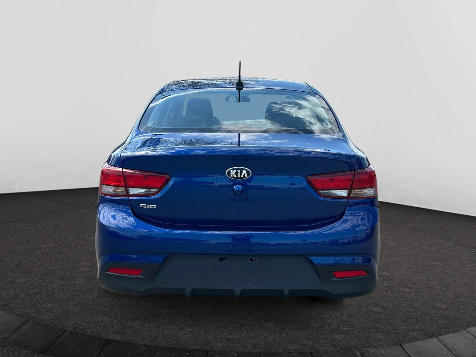 Used 2019 Blue Kia LX image 4