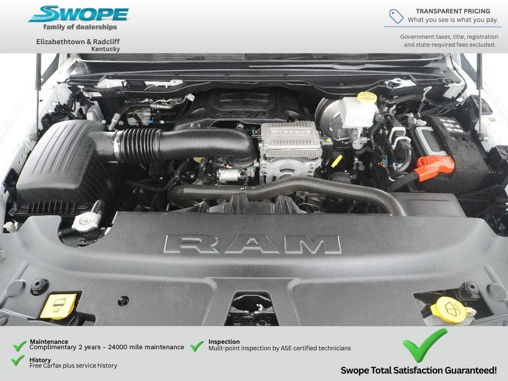 Used 2023 Bright White Clearcoat Ram Big Horn image 26