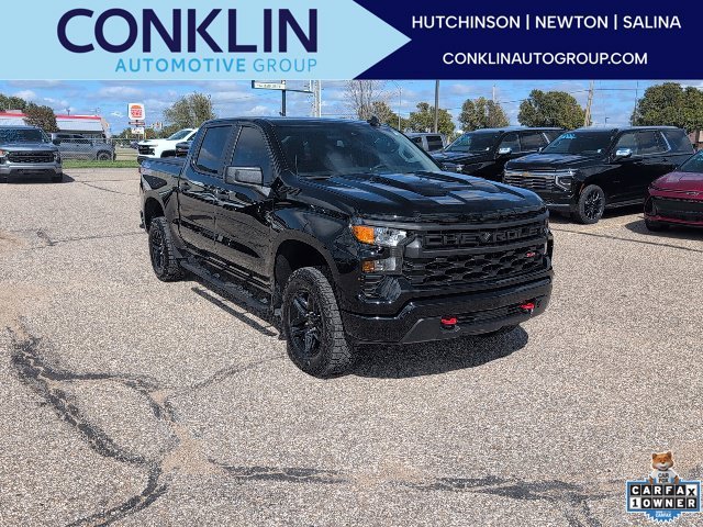 Used 2025 Black Chevrolet Custom Trail Boss image 1