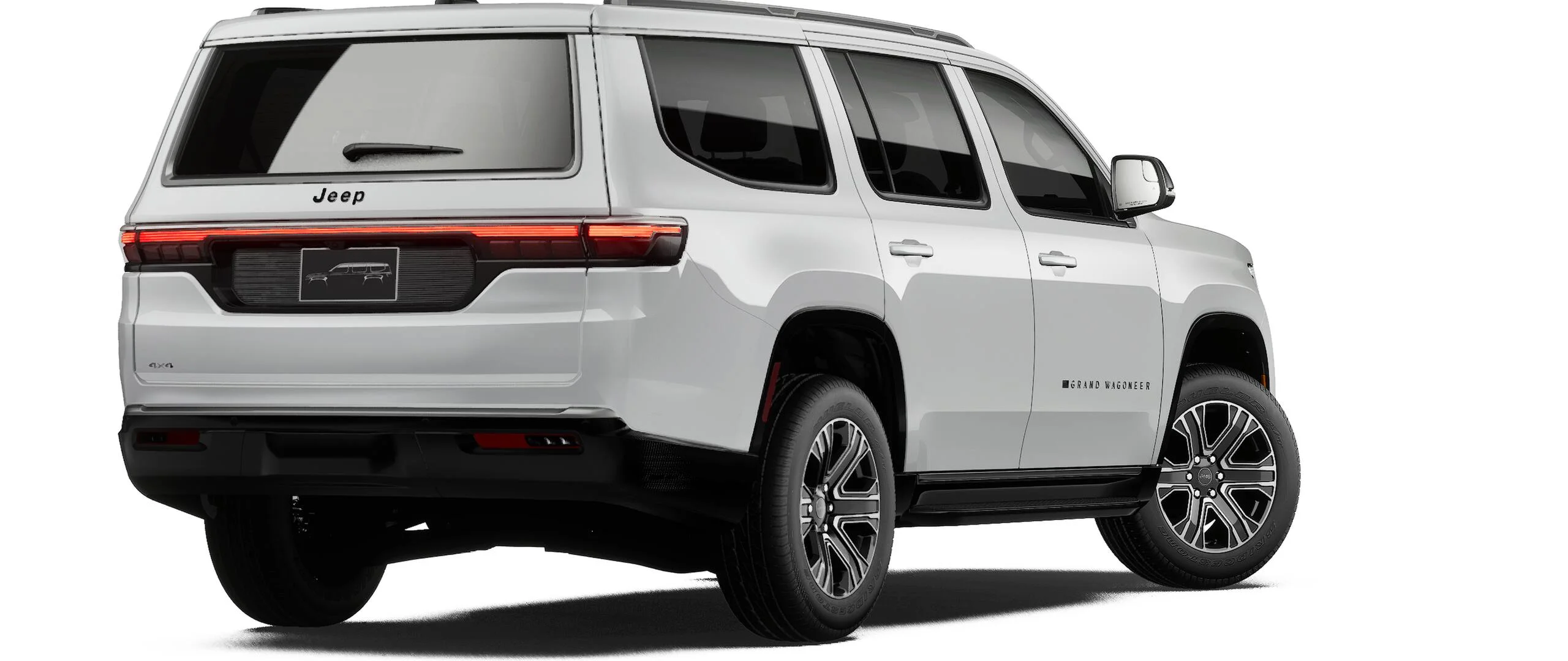 New 2027 Bright White Clear-Coat Paint Jeep Grand Wagoneer image 2
