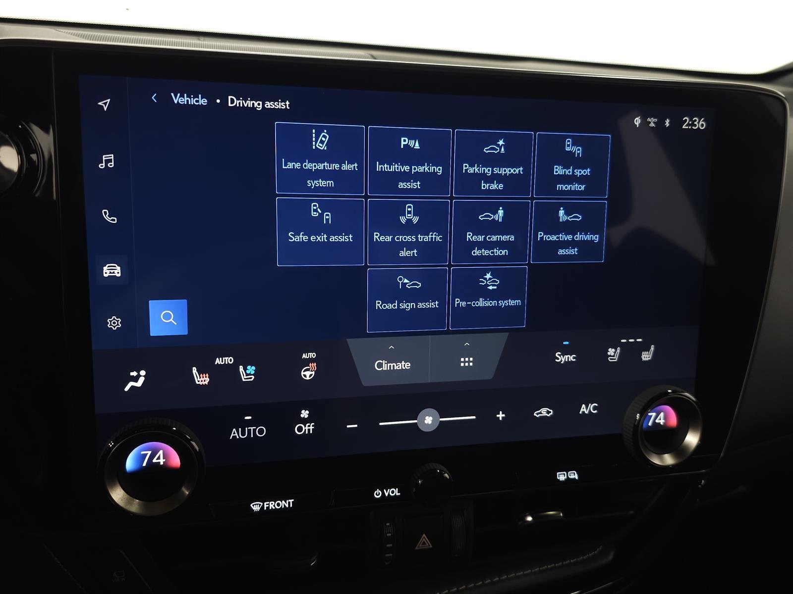 Certified Used 2025 Blue Lexus F SPORT Handling image 27