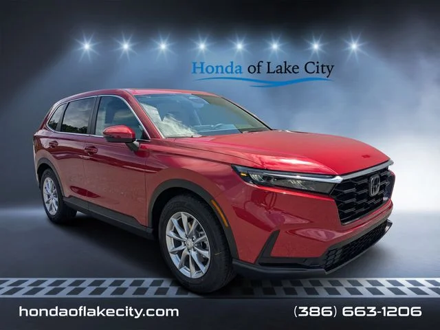 Used 2026 Radiant Red Metallic Honda EX image 1