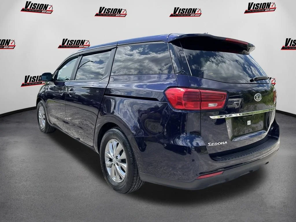Used 2020 Blue Kia LX image 8