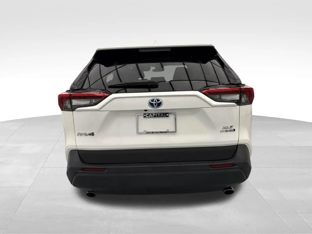Used 2021 Super White Toyota XLE image 7
