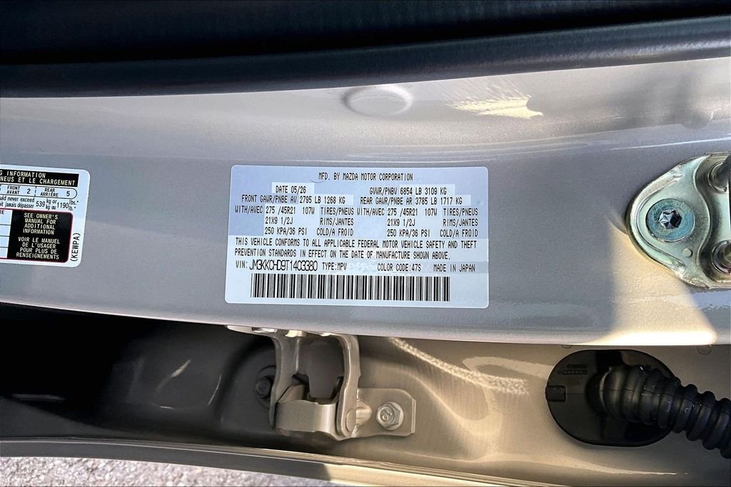 New 2026 Platinum Quartz Metallic Mazda 3.3 Turbo Premium Sport AWD image 14