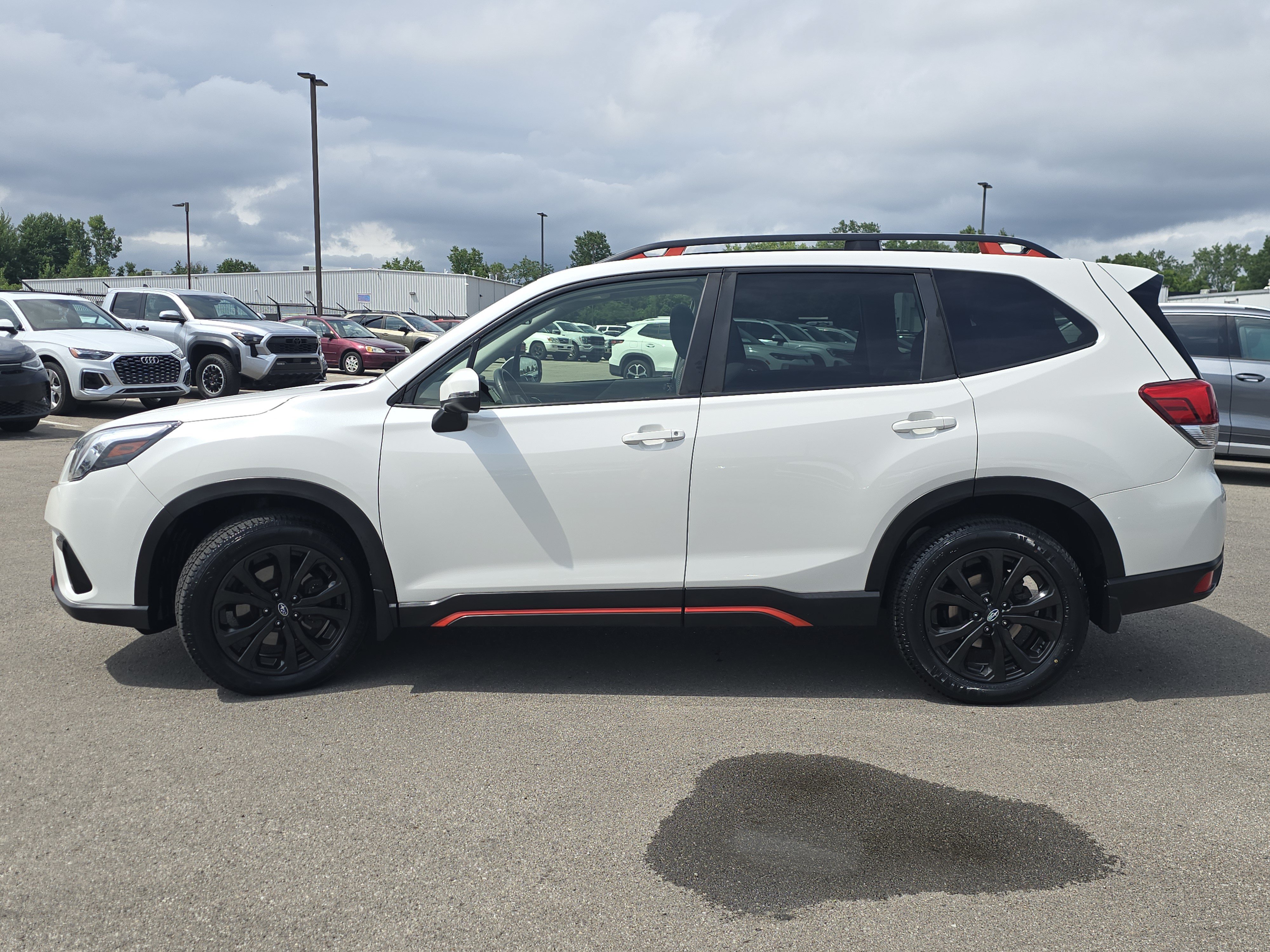 Certified Used 2022 Crystal White Pearl Subaru Sport image 4