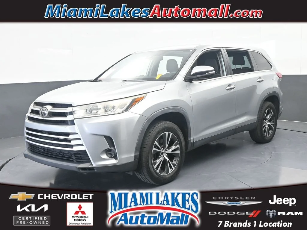 Used 2019 Celestial Silver Metallic Toyota LE image 1