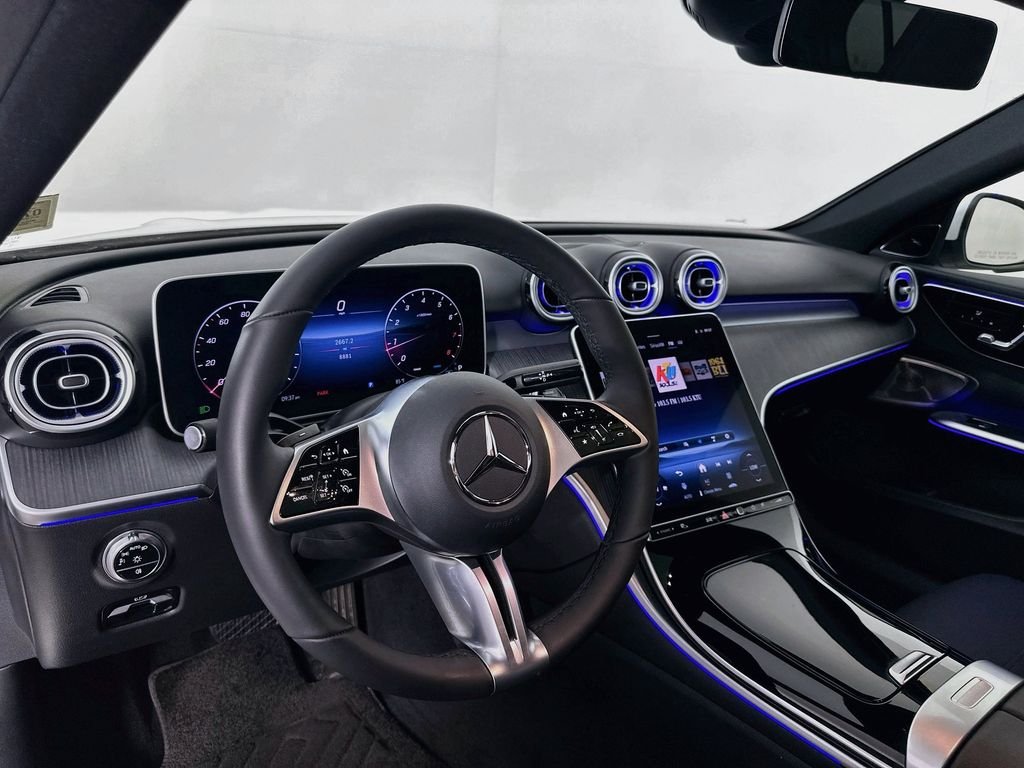Certified Used 2025 White Mercedes-Benz C 300 image 8