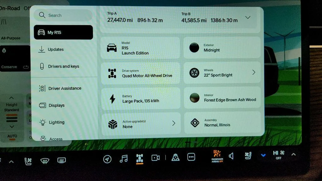 Used 2023 Midnight Rivian Launch Edition AWD image 17