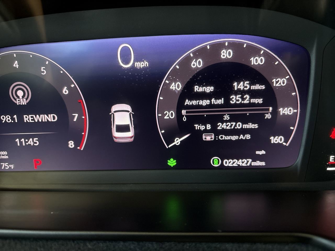 Used 2024 White Honda EX image 15