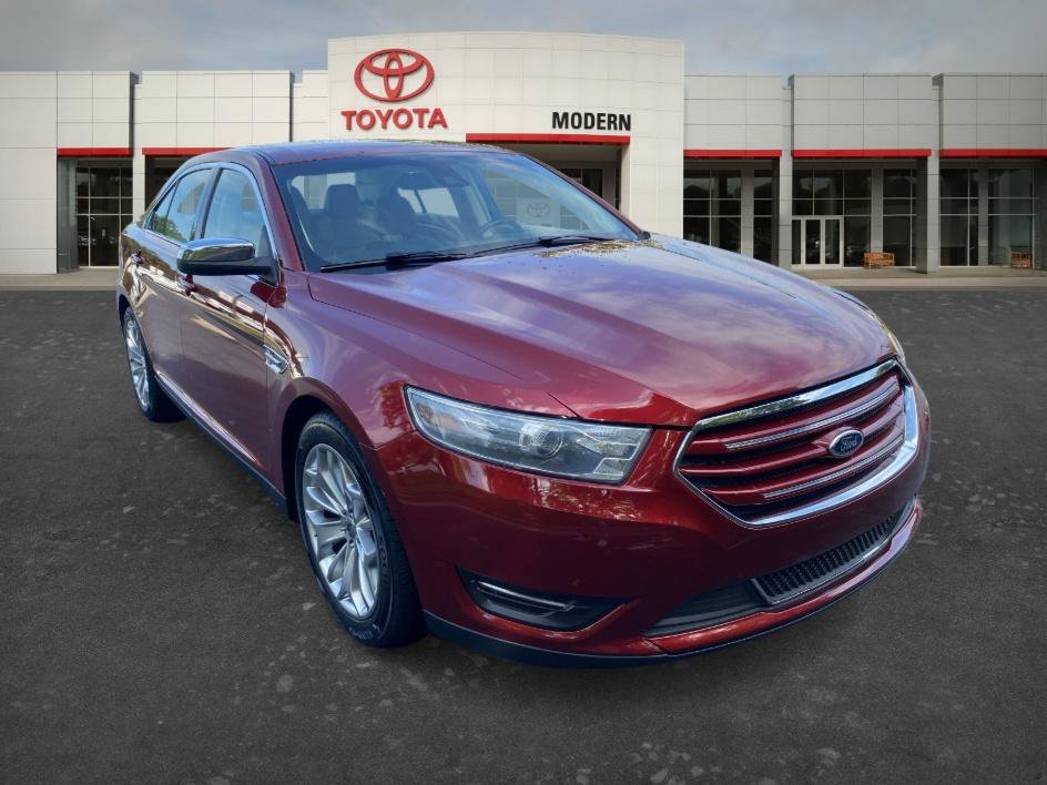 Used 2014 Ruby Red Metallic Ford Limited image 3