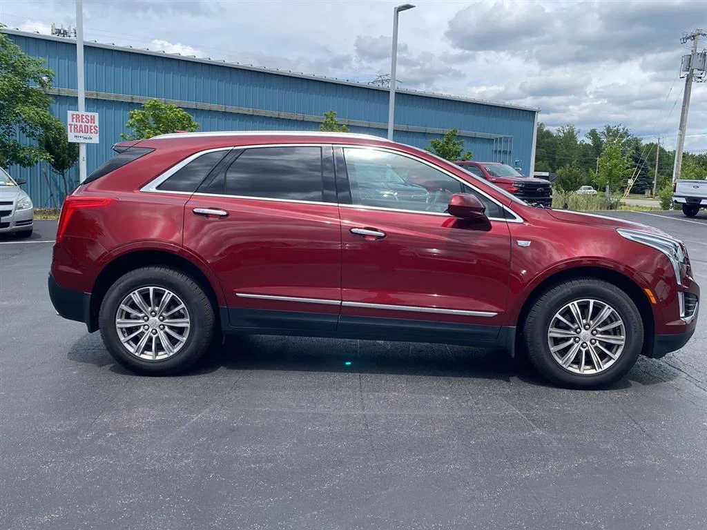 Used 2017 Red Passion Tintcoat Cadillac Luxury AWD image 12