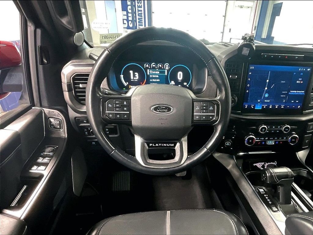 Used 2023 Red Ford Platinum image 17