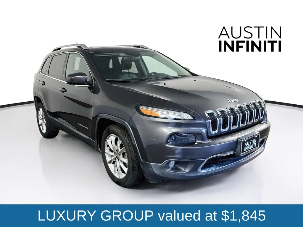 Used 2016 Gray Jeep Limited image 1