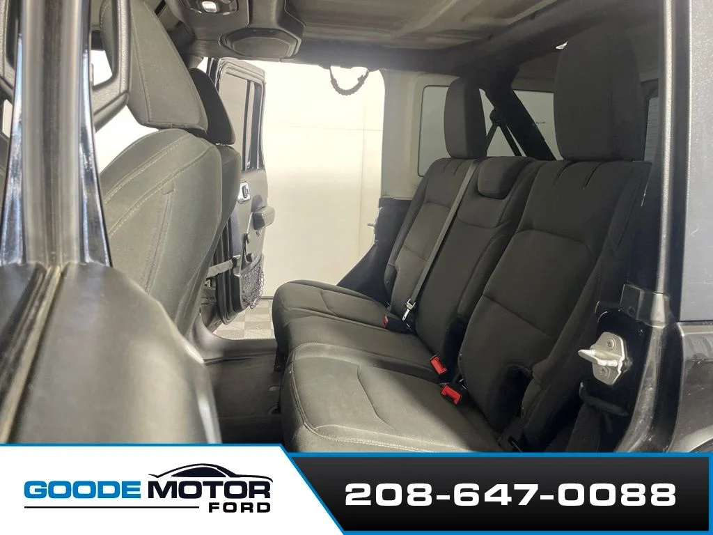 Certified Used 2018 Black Clearcoat Jeep Unlimited Sport image 19