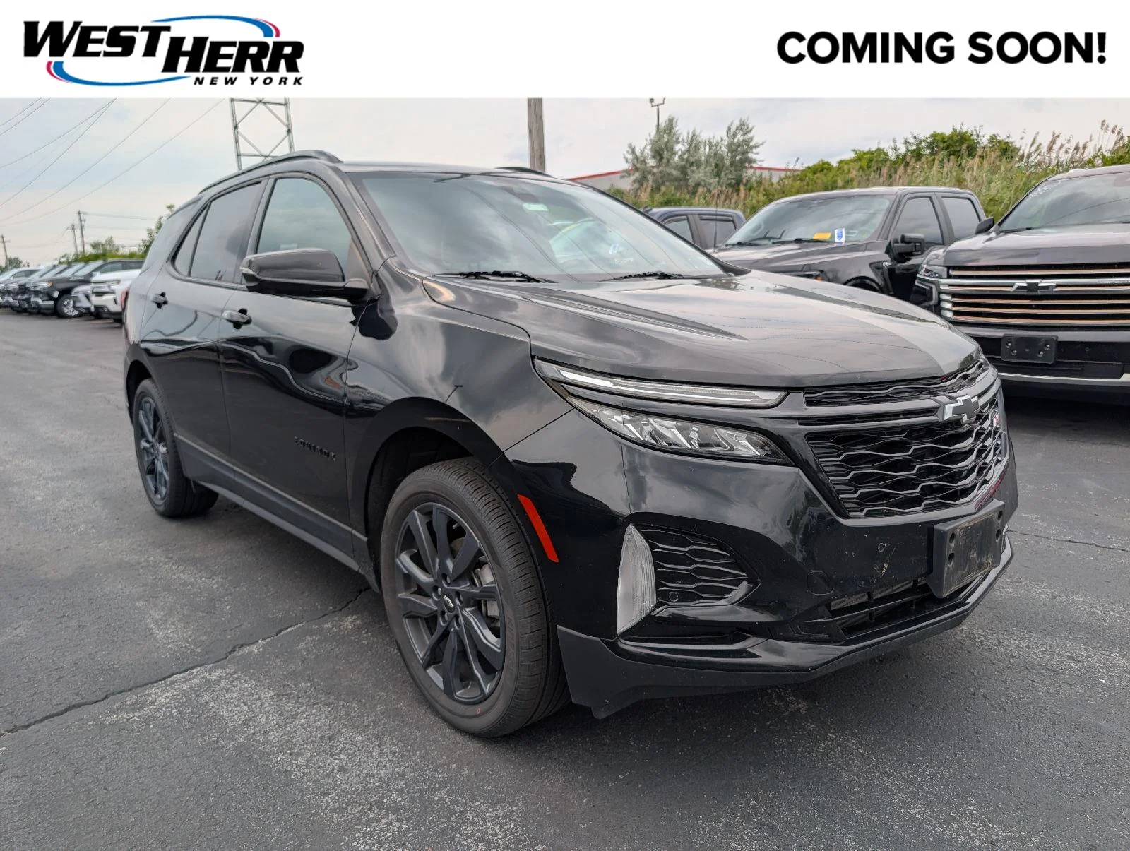 Used 2024 Mosaic Black Metallic Chevrolet RS image 1