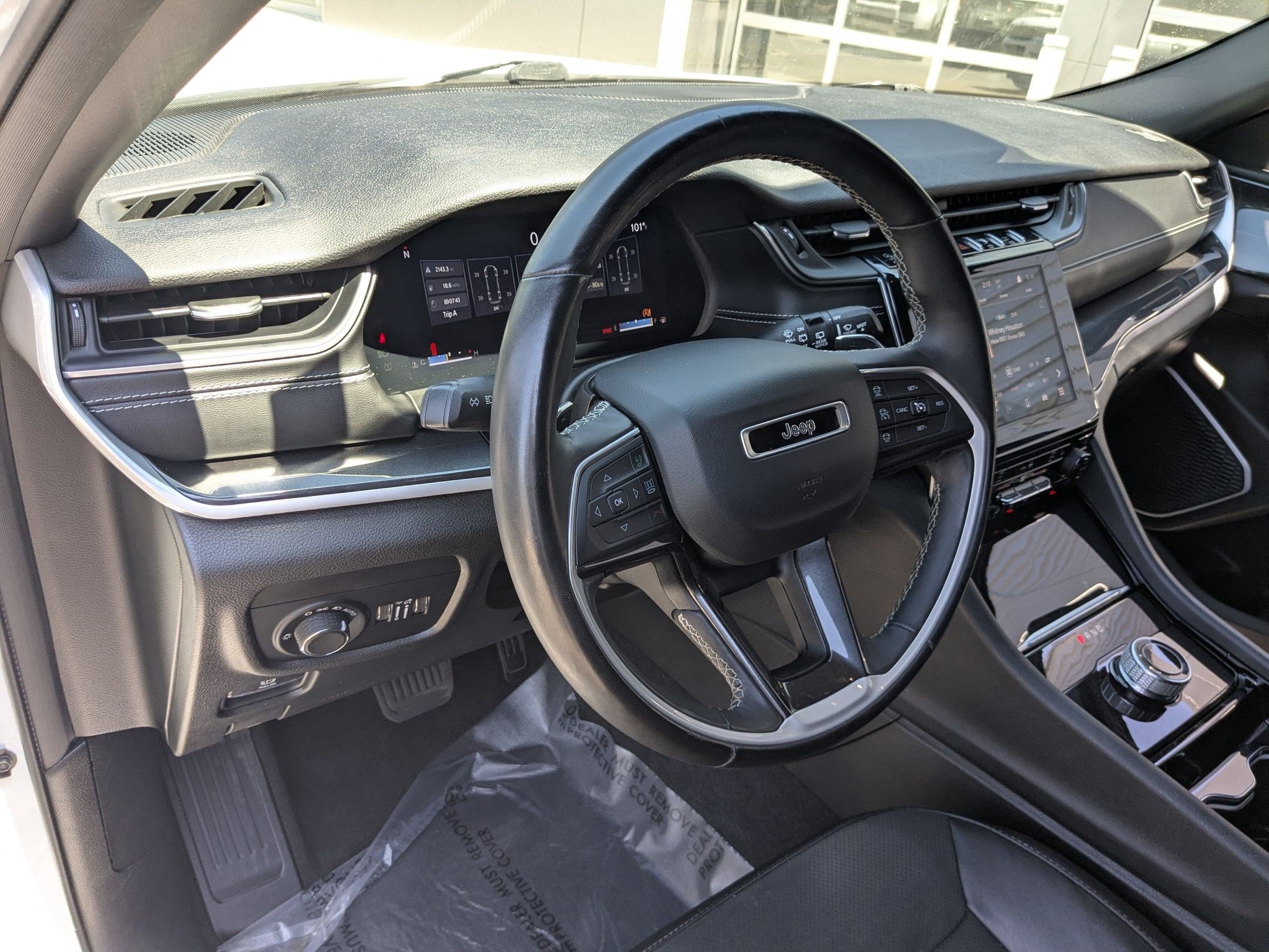 Used 2021 Bright White Clearcoat Jeep Altitude image 13