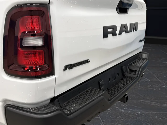 New 2026 Bright White Clear-Coat Exterior Paint RAM Rebel image 39