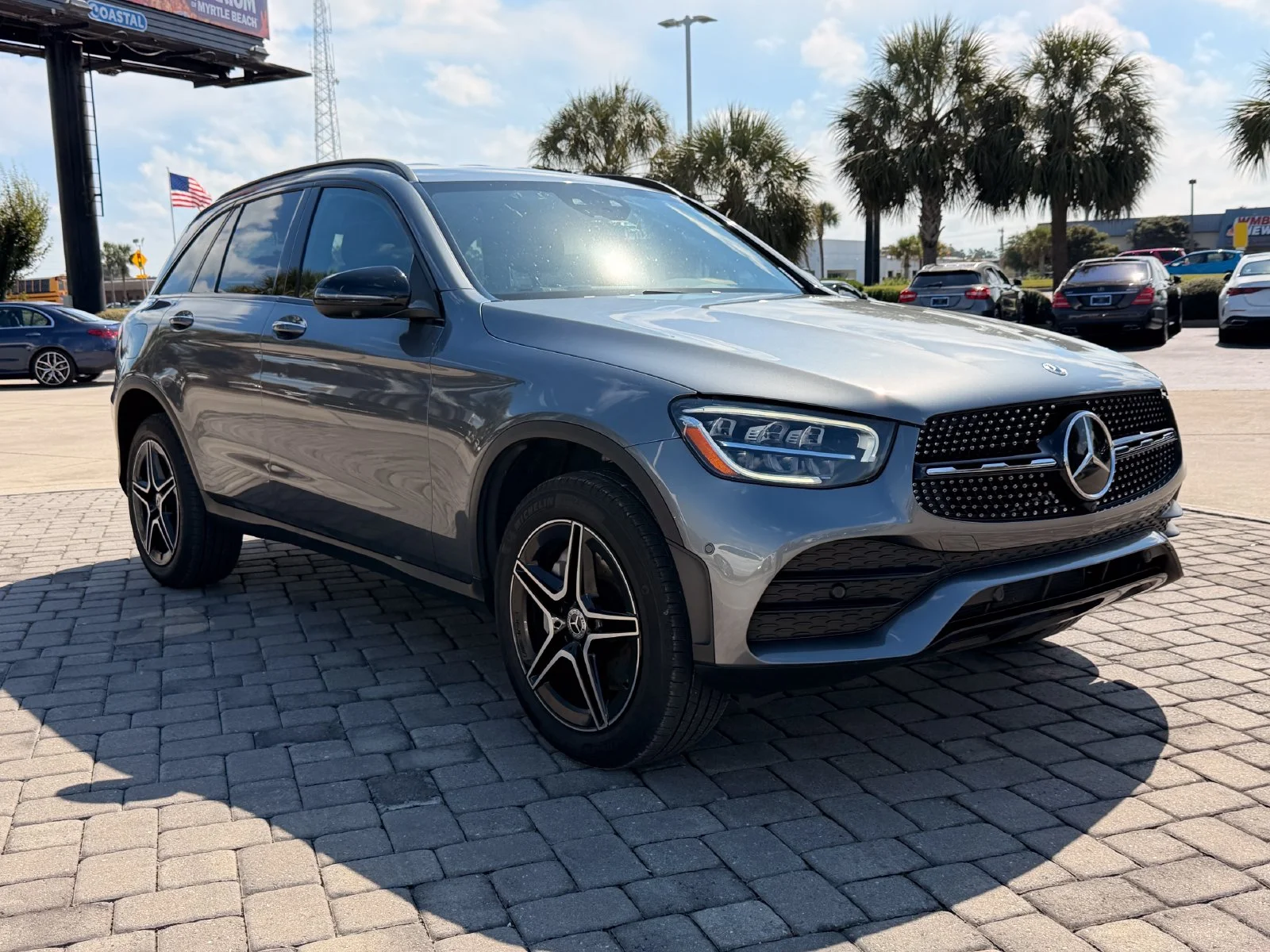 Used 2022 Selenite Gray Metallic Mercedes-Benz GLC 300 image 7