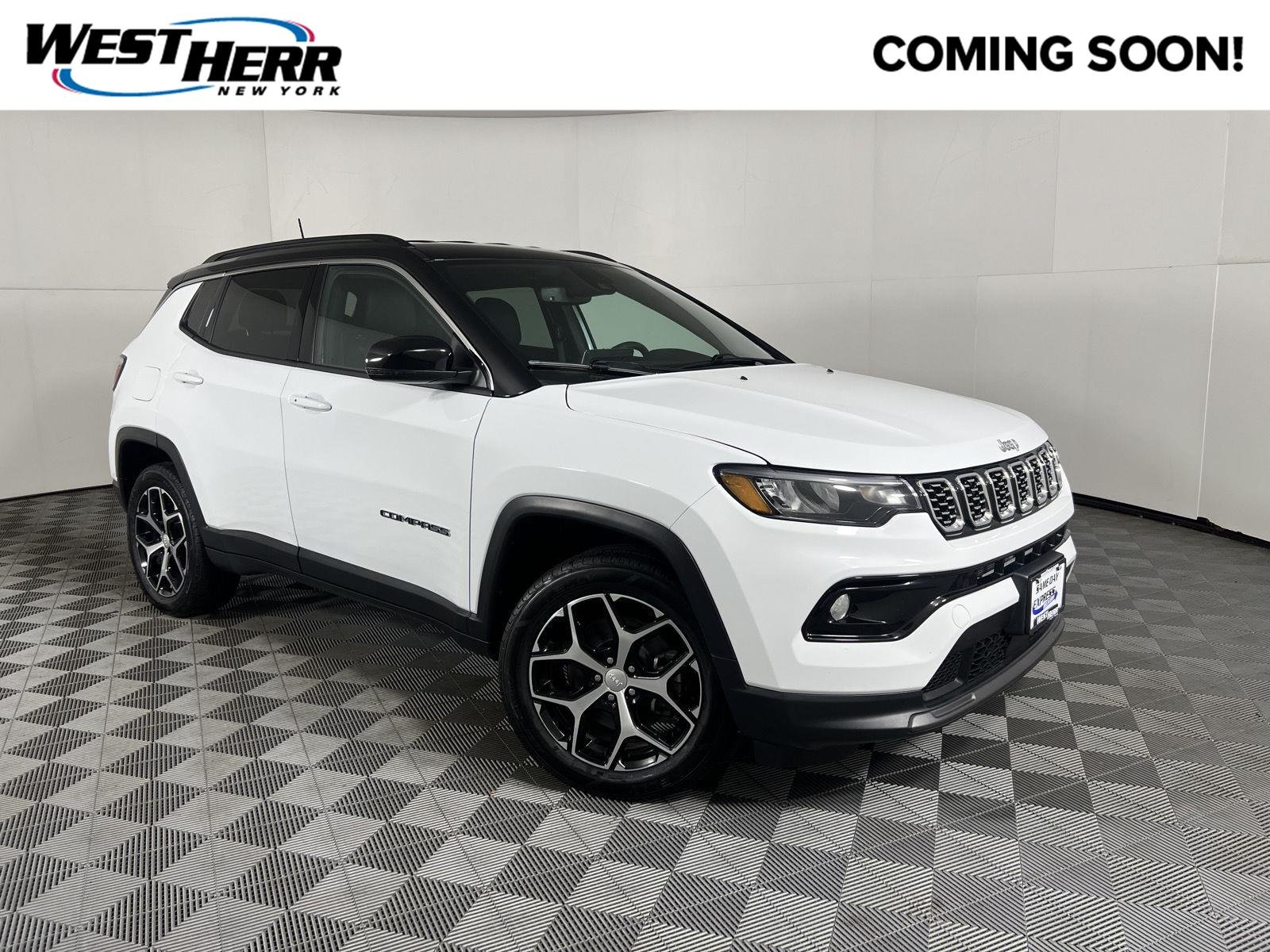 Used 2024 Bright White Clearcoat Jeep Limited image 1