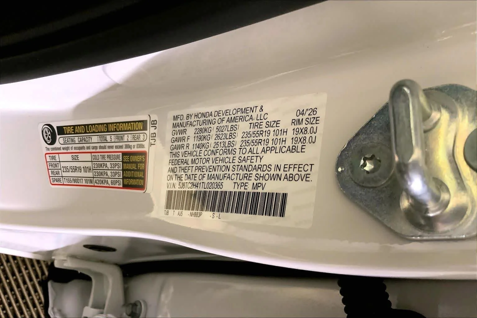 New 2026 Platinum White Pearl Acura BASE image 13