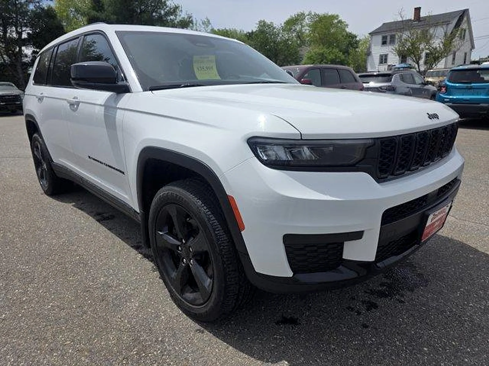 Used 2023 Bright White Clearcoat Jeep Altitude 4x4 image 7