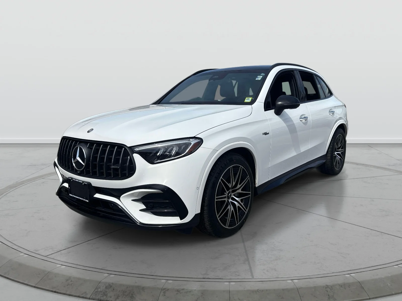 Used 2025 White Mercedes-Benz GLC 43 AMG® image 3
