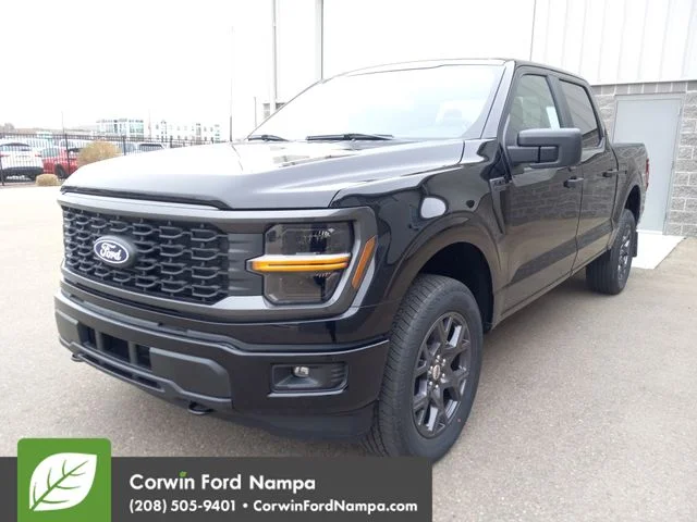 New 2026 Agate Black Metallic Ford STX image 7