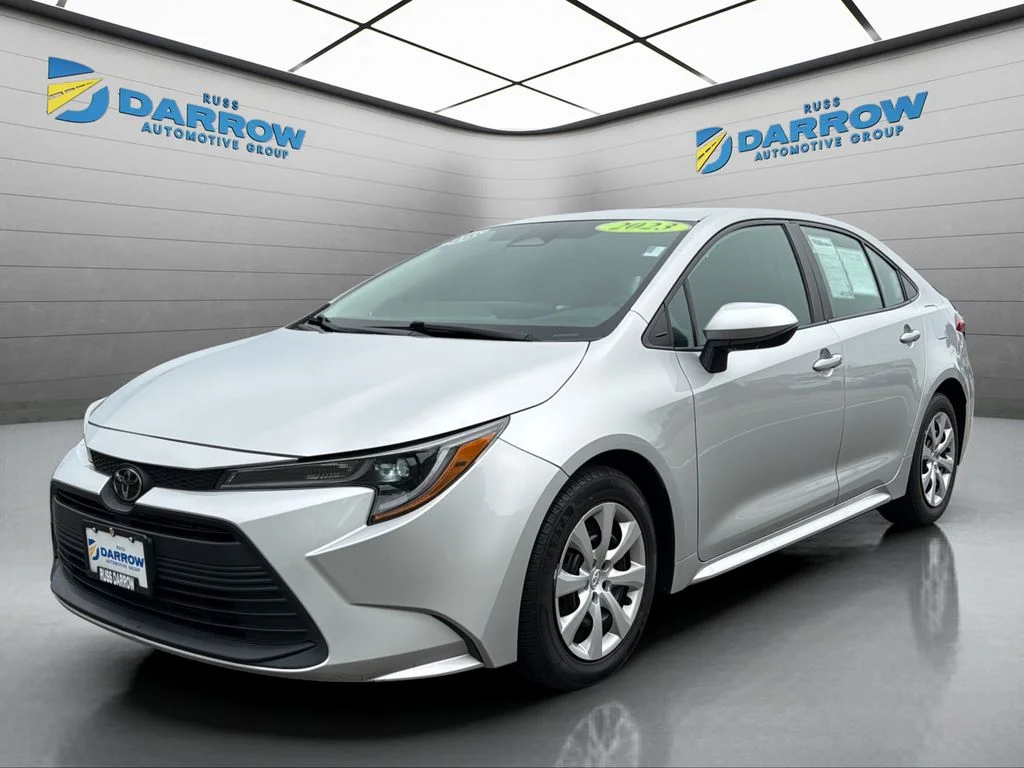 Used 2023 Silver Toyota LE image 1