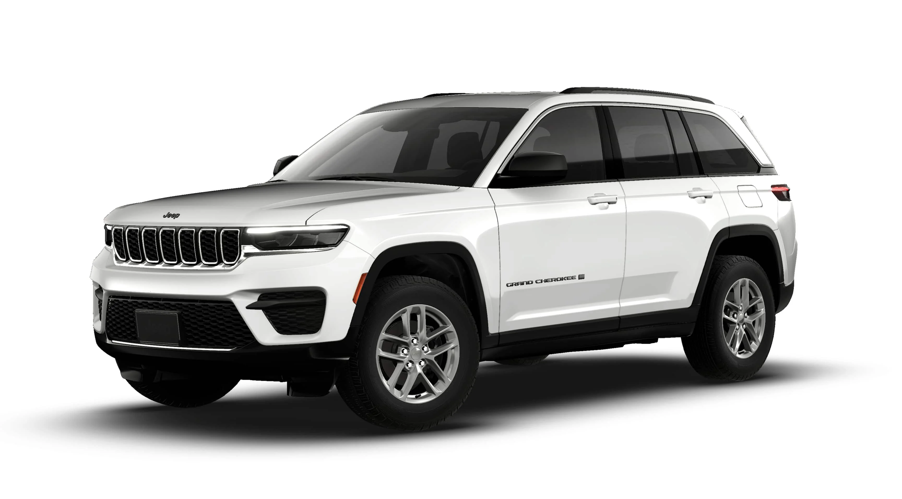 New 2026 Bright White Clear-Coat Exterior Paint Jeep Laredo X image 13