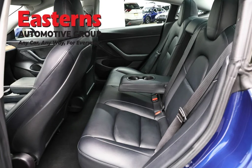 Used 2021 Blue Tesla Standard Range Plus image 16
