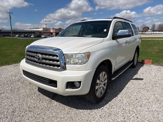 Used 2014 Toyota Sequoia Platinum with VIN 5TDDW5G15ES108775 for sale in Crawfordsville, IN