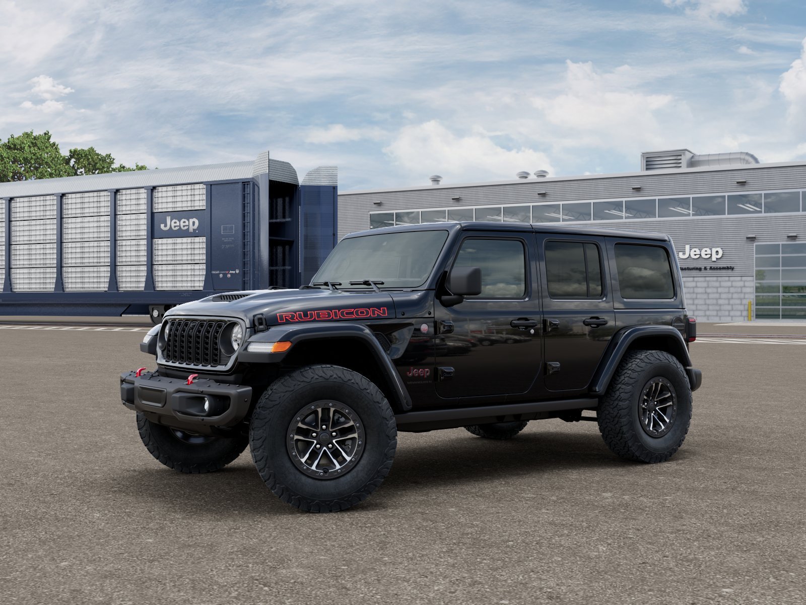 New 2026 Black Clear-Coat Exterior Paint Jeep  image 1