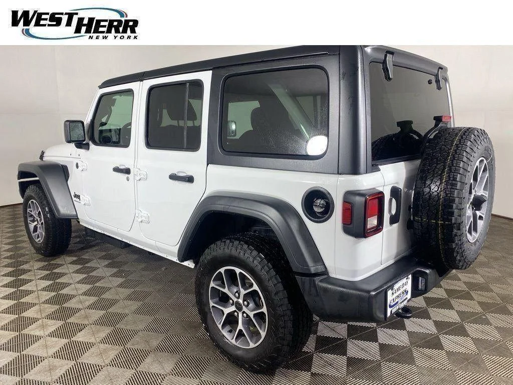 Used 2026 Bright White Clearcoat Jeep Sport S image 25