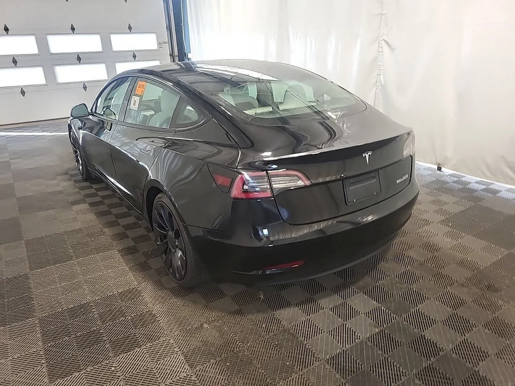 Used 2021 Black Tesla Performance image 4