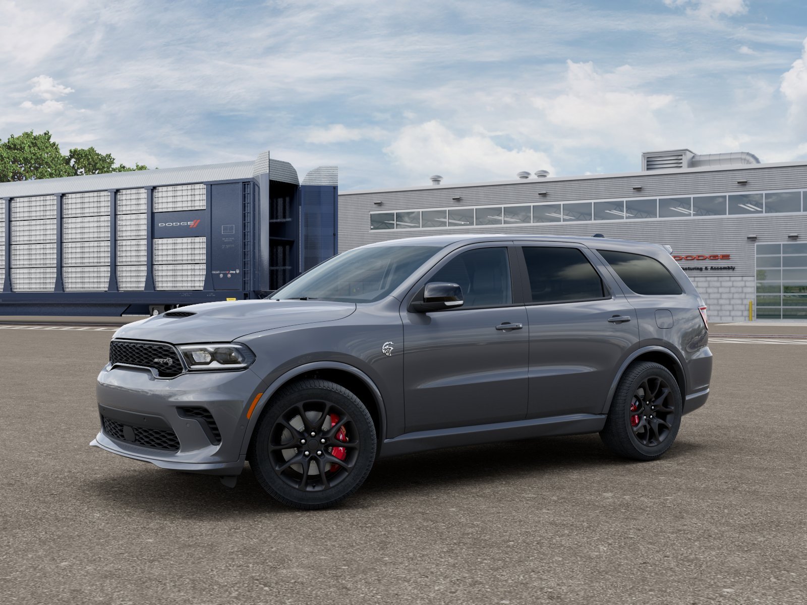 New 2026 Destroyer Gray Clear-Coat Exterior Paint Dodge SRT Jailbreak image 1