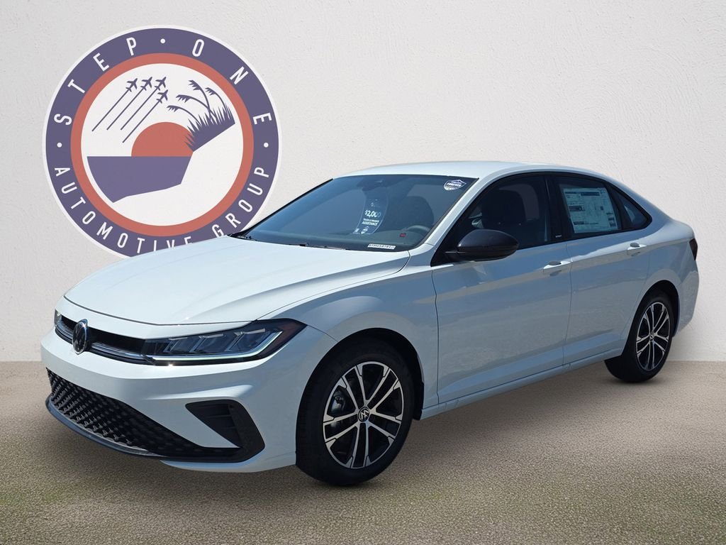 New 2026 White Volkswagen 1.5T Sport image 2