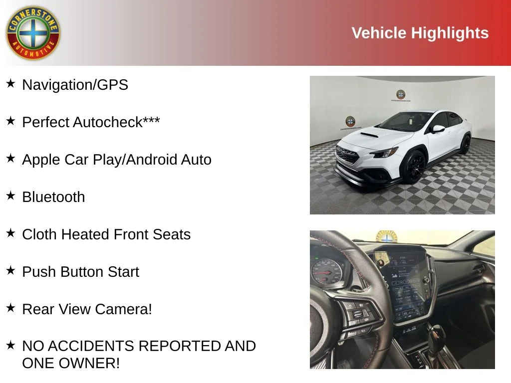 Used 2024 Subaru WRX Premium with VIN JF1VBAH69R8816806 for sale in Elk River, Minnesota