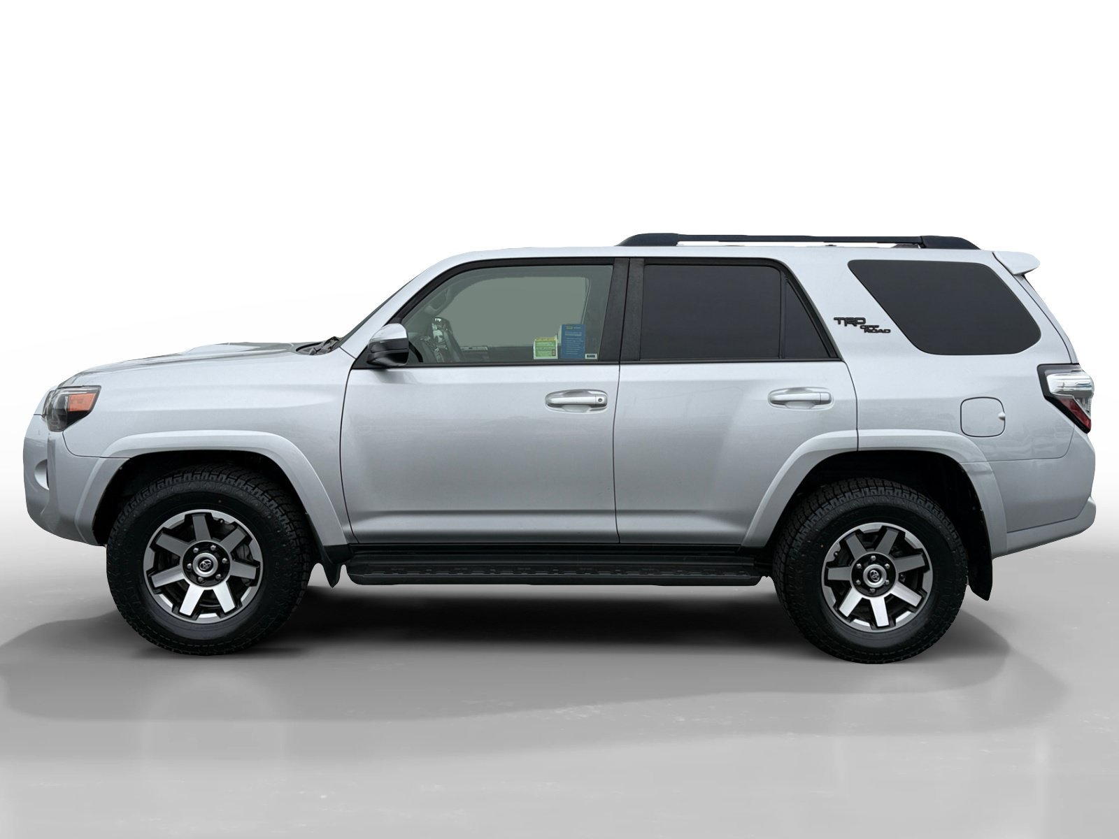 Used 2021 Classic Silver Metallic Toyota TRD Off-Road image 2